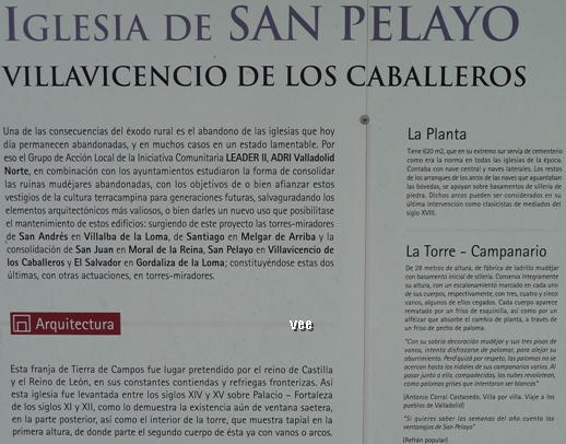 San Pelayo Sign